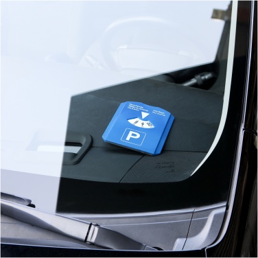 Logo trade business gifts image of: Spot 5-in-1 parking disc