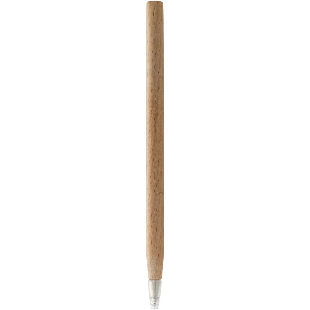Logo trade promotional merchandise photo of: Arica wooden ballpoint pen