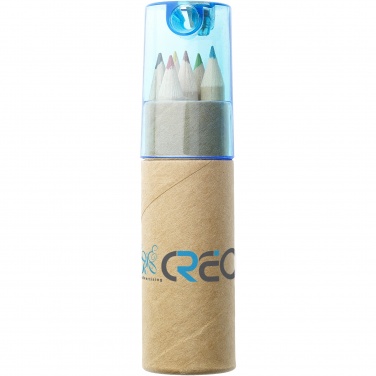 Logotrade corporate gift image of: Kram 6-piece coloured pencil set