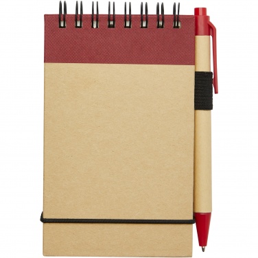 Logotrade advertising product picture of: Zuse A7 recycled jotter notepad with pen