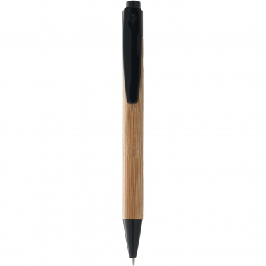Logo trade promotional products image of: Borneo bamboo ballpoint pen