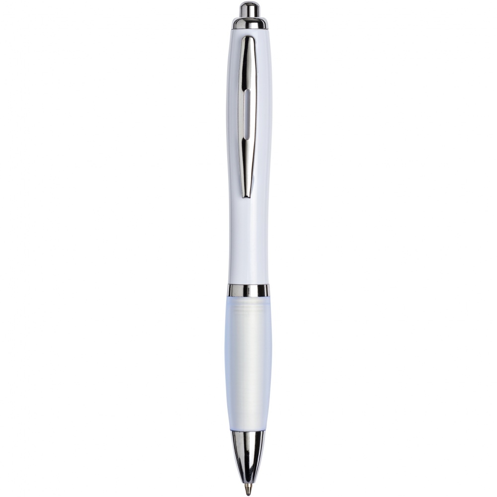 Logotrade promotional merchandise photo of: Nash ballpoint pen with coloured barrel and grip
