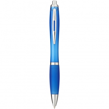 Logotrade promotional merchandise image of: Nash ballpoint pen with coloured barrel and grip