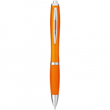 Logotrade advertising product picture of: Nash ballpoint pen with coloured barrel and grip