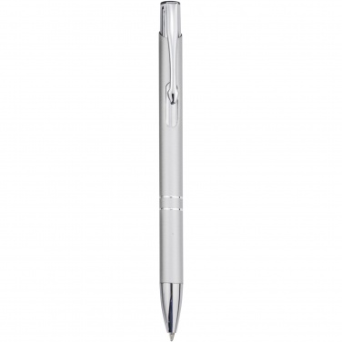 Logo trade promotional product photo of: Moneta aluminium click ballpoint pen (blue ink)
