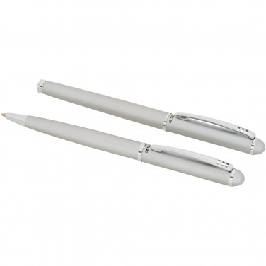 Logo trade corporate gifts picture of: Andante duo pen gift set