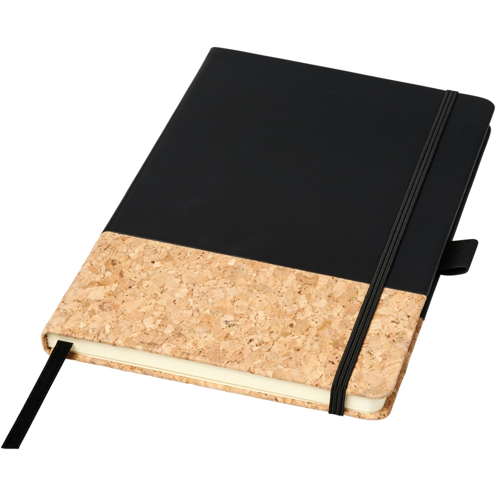 Logo trade business gift photo of: Evora A5 cork thermo PU notebook