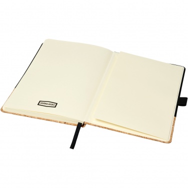 Logo trade advertising products picture of: Evora A5 cork thermo PU notebook