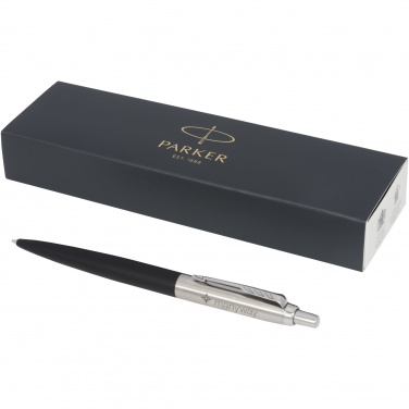 Logo trade corporate gifts image of: Parker Jotter XL matte with chrome trim ballpoint pen