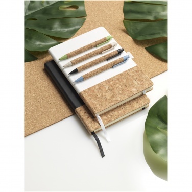Logo trade advertising products image of: Midar cork and wheat straw ballpoint pen