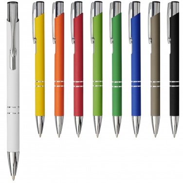 Logotrade promotional gifts photo of: Moneta soft touch ballpoint pen