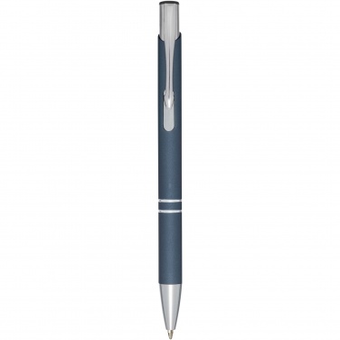 Logo trade promotional giveaways picture of: Moneta soft touch ballpoint pen