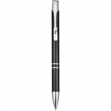 Logo trade advertising product photo of: Moneta aluminium click ballpoint pen (black ink)