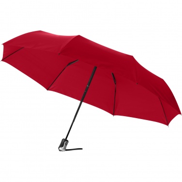Logo trade promotional gifts image of: Alex 21.5" foldable auto open/close umbrella