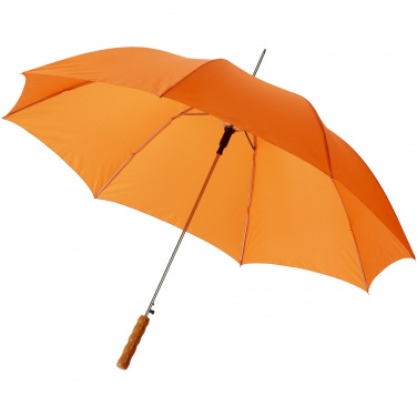 Logo trade business gift photo of: Lisa 23" auto open umbrella with wooden handle