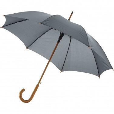 Logotrade business gifts photo of: Kyle 23" auto open umbrella wooden shaft and handle
