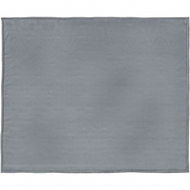 Logo trade corporate gifts picture of: Springwood soft fleece and sherpa plaid blanket