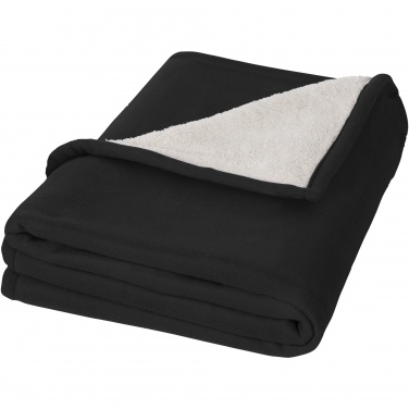 Logotrade promotional product image of: Springwood soft fleece and sherpa plaid blanket