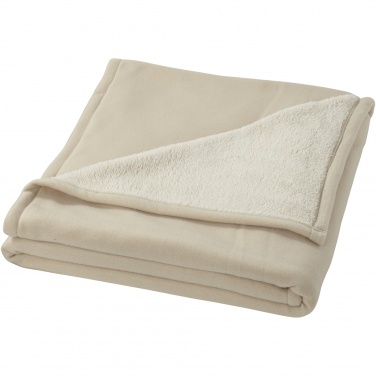 Logotrade promotional gifts photo of: Springwood soft fleece and sherpa plaid blanket