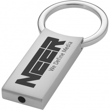 Logo trade promotional gift photo of: Omar rectangular keychain