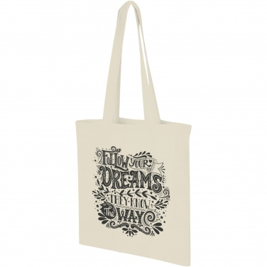 Logo trade promotional items picture of: Carolina 100 g/m² cotton tote bag 7L