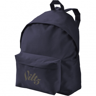 Logo trade promotional merchandise photo of: Urban covered zipper backpack 14L