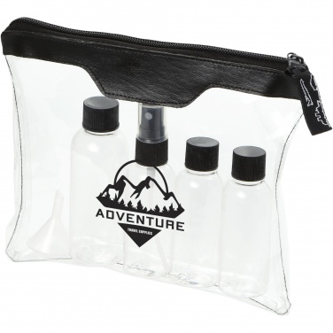 Logo trade business gift photo of: Munich airline approved travel bottle set