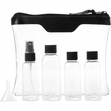 Logo trade promotional gift photo of: Munich airline approved travel bottle set