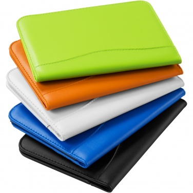 Logo trade promotional products image of: Ebony A5 portfolio