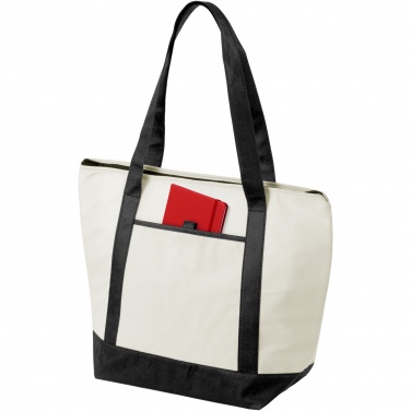 Logo trade promotional giveaway photo of: Lighthouse non-woven cooler tote 21L