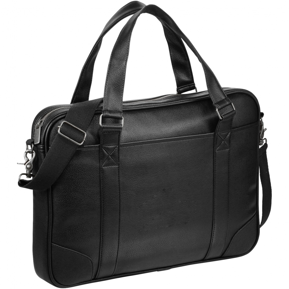 Logo trade corporate gifts picture of: Oxford 15.6" slim laptop briefcase 5L