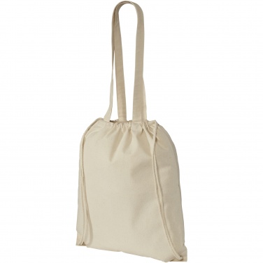 Logotrade corporate gifts photo of: Eliza 240 g/m² cotton drawstring bag 6L