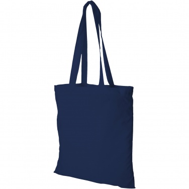 Logo trade corporate gifts picture of: Peru 180 g/m² cotton tote bag 7L