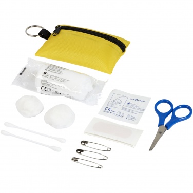 Logotrade advertising product picture of: Valdemar 16-piece first aid keyring pouch