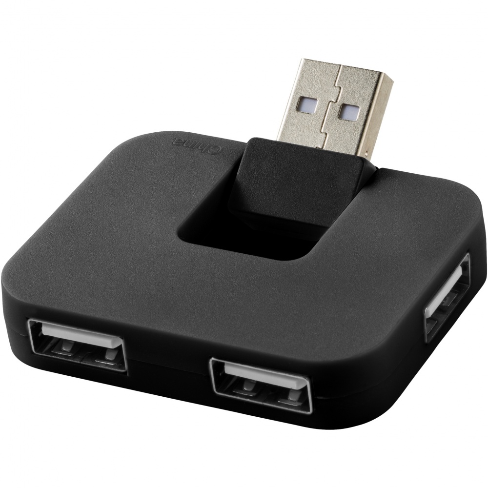 Logo trade promotional products picture of: Gaia 4-port USB hub