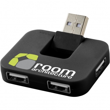 Logotrade promotional giveaway image of: Gaia 4-port USB hub