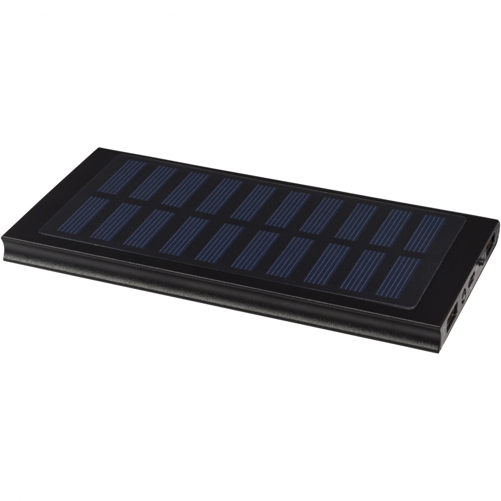 Logo trade business gift photo of: Stellar 8000 mAh solar power bank