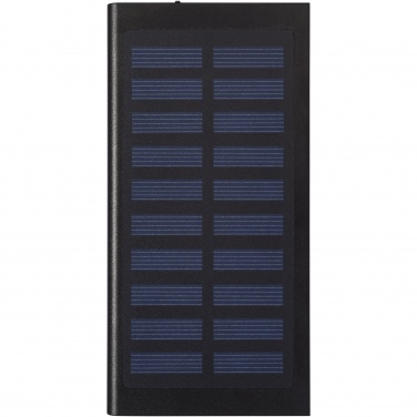 Logo trade business gifts image of: Stellar 8000 mAh solar power bank