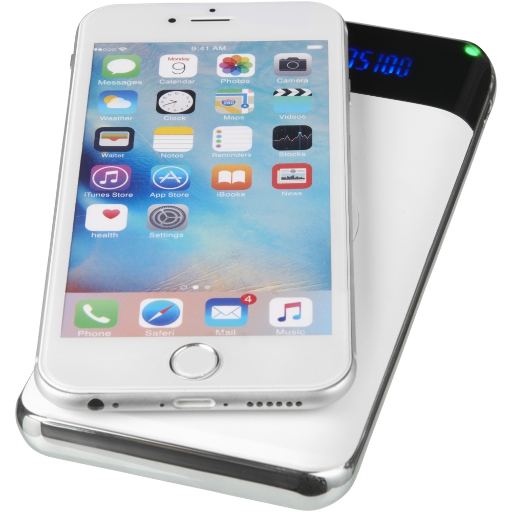Logotrade promotional gift image of: Constant 10.000 mAh wireless power bank with LED