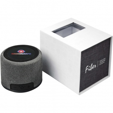 Logo trade promotional products picture of: Fiber 3W wireless charging Bluetooth® speaker