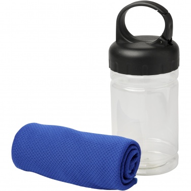 Logo trade promotional merchandise image of: Remy cooling towel in PET container