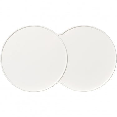 Logo trade promotional merchandise picture of: Sidekick plastic coaster
