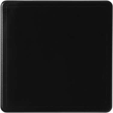 Logo trade promotional merchandise image of: Terran square coaster with 100% recycled plastic