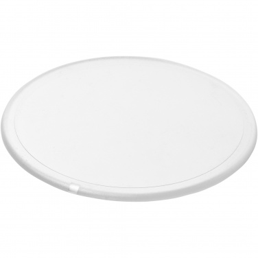 Logo trade business gifts image of: Renzo round plastic coaster