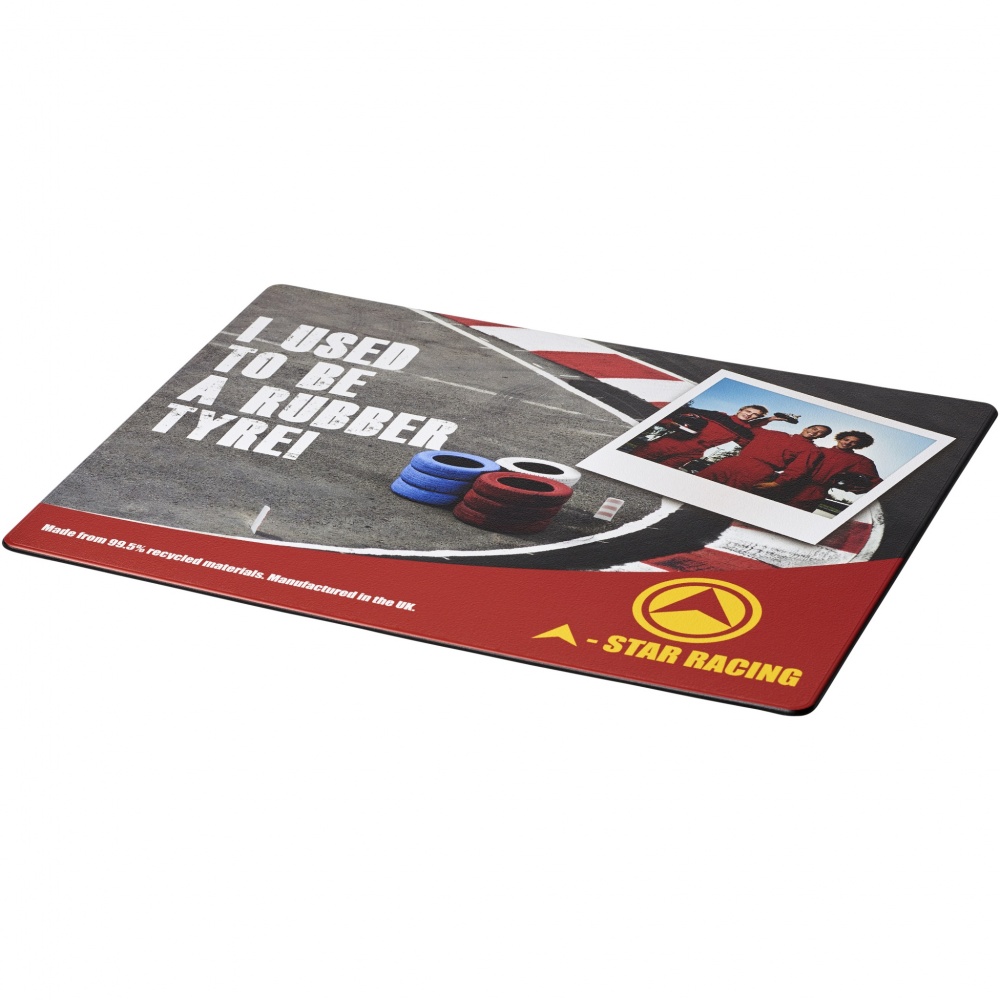 Logo trade promotional product photo of: Brite-Mat® mouse mat with tyre material