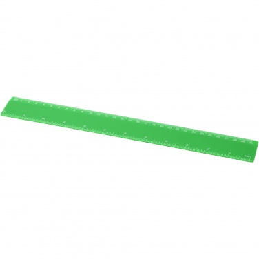 Logo trade promotional items picture of: Renzo 30 cm plastic ruler