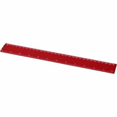 Logo trade promotional gifts image of: Renzo 30 cm plastic ruler