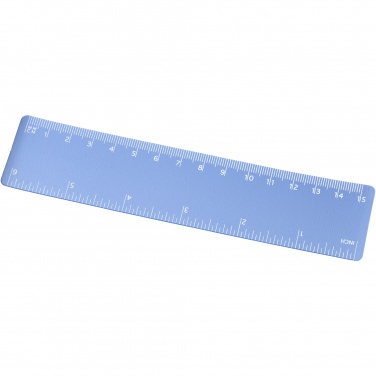 Logo trade business gift photo of: Rothko 15 cm plastic ruler