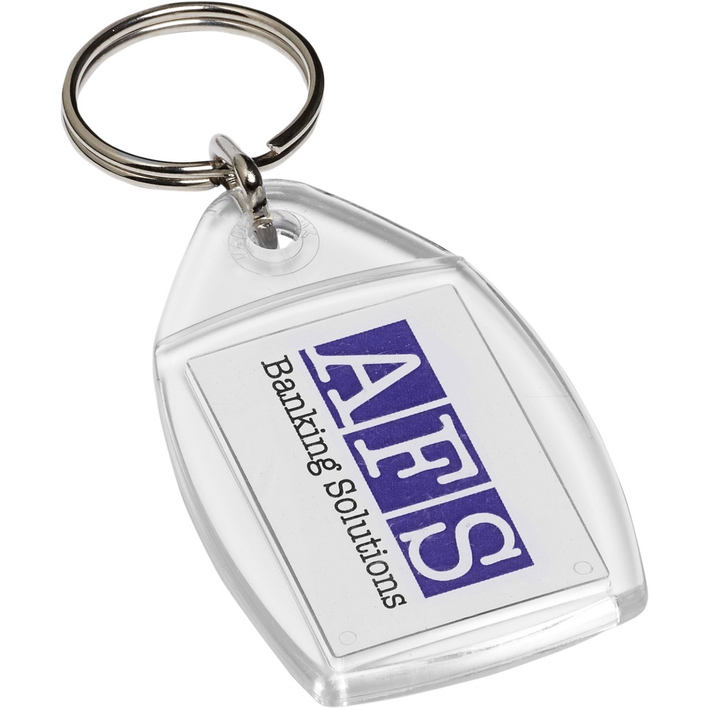 Logo trade business gifts image of: Access P5 keychain