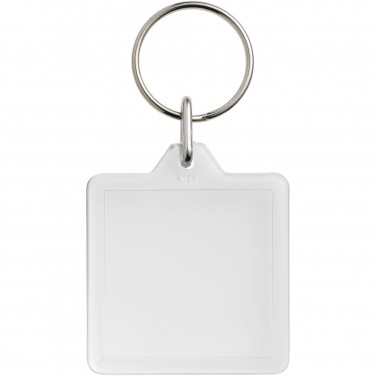Logo trade promotional products image of: Vial U1 square keychain